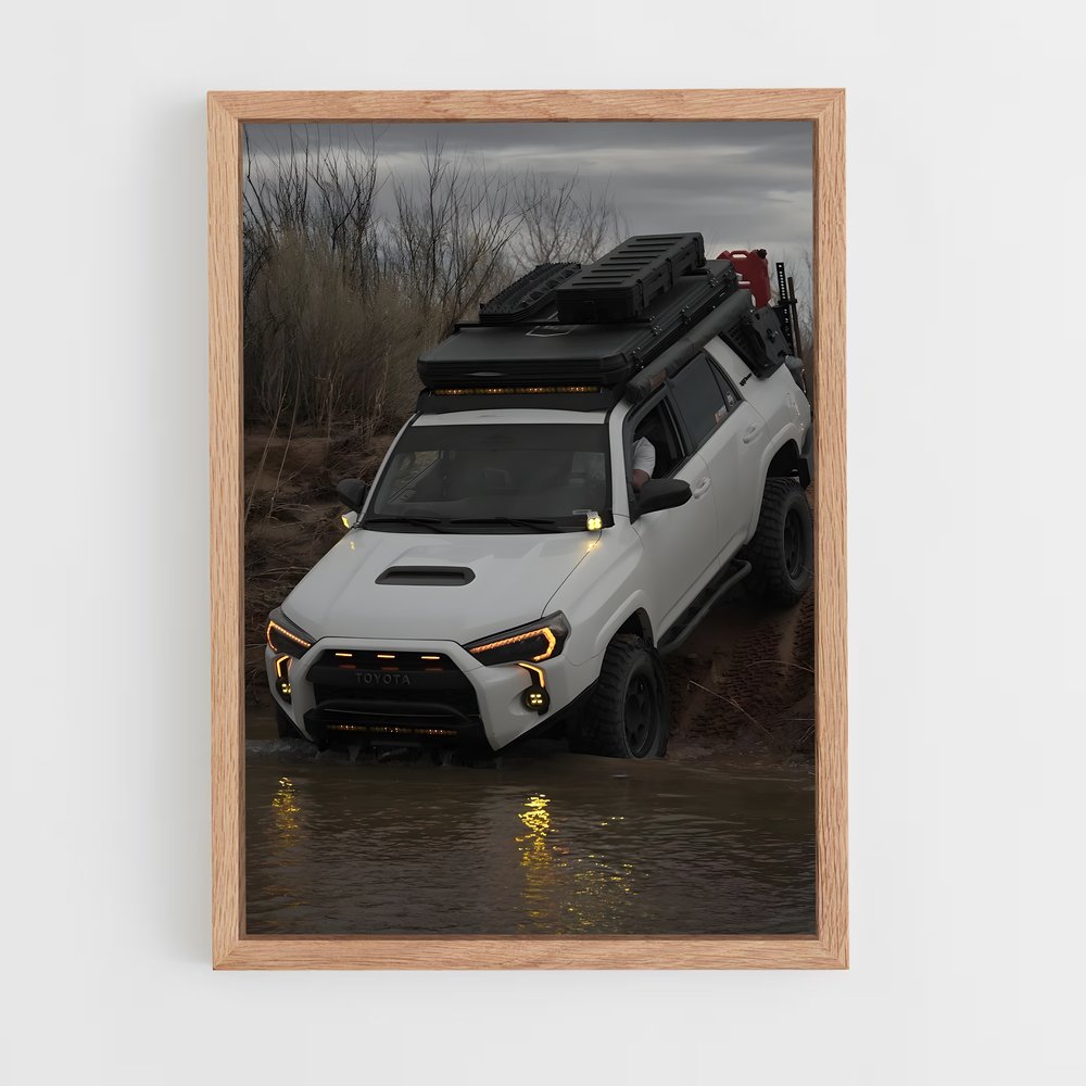 Poster élégant de coureur TRD Pro – affiche Toyota (vue 4)